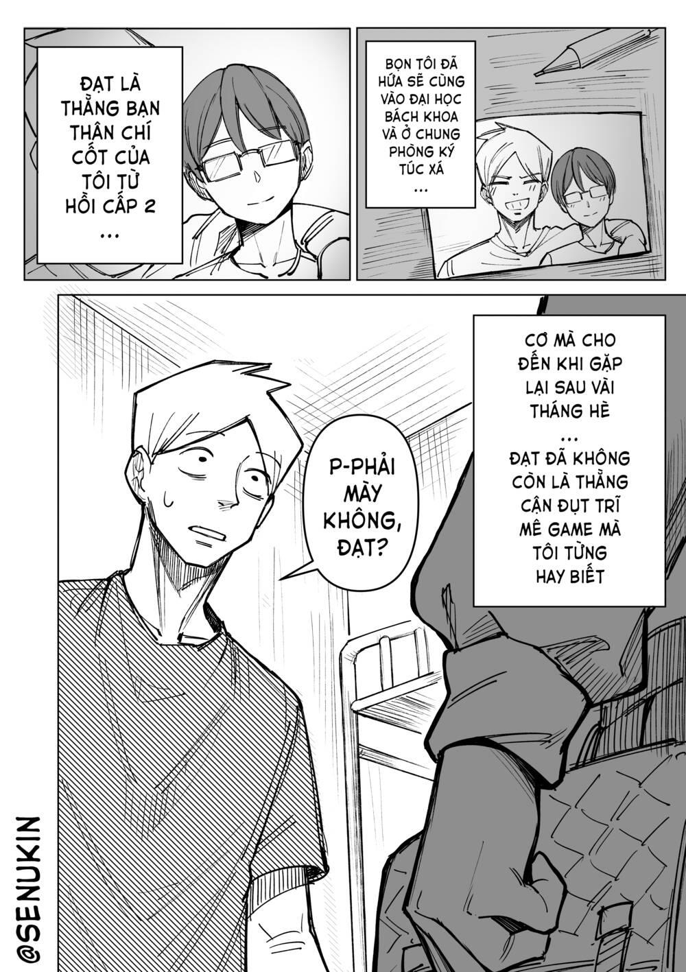 Thằng bạn cùng phòng của tôi chắc cũng xinh? chapter 1 - Trang 1
