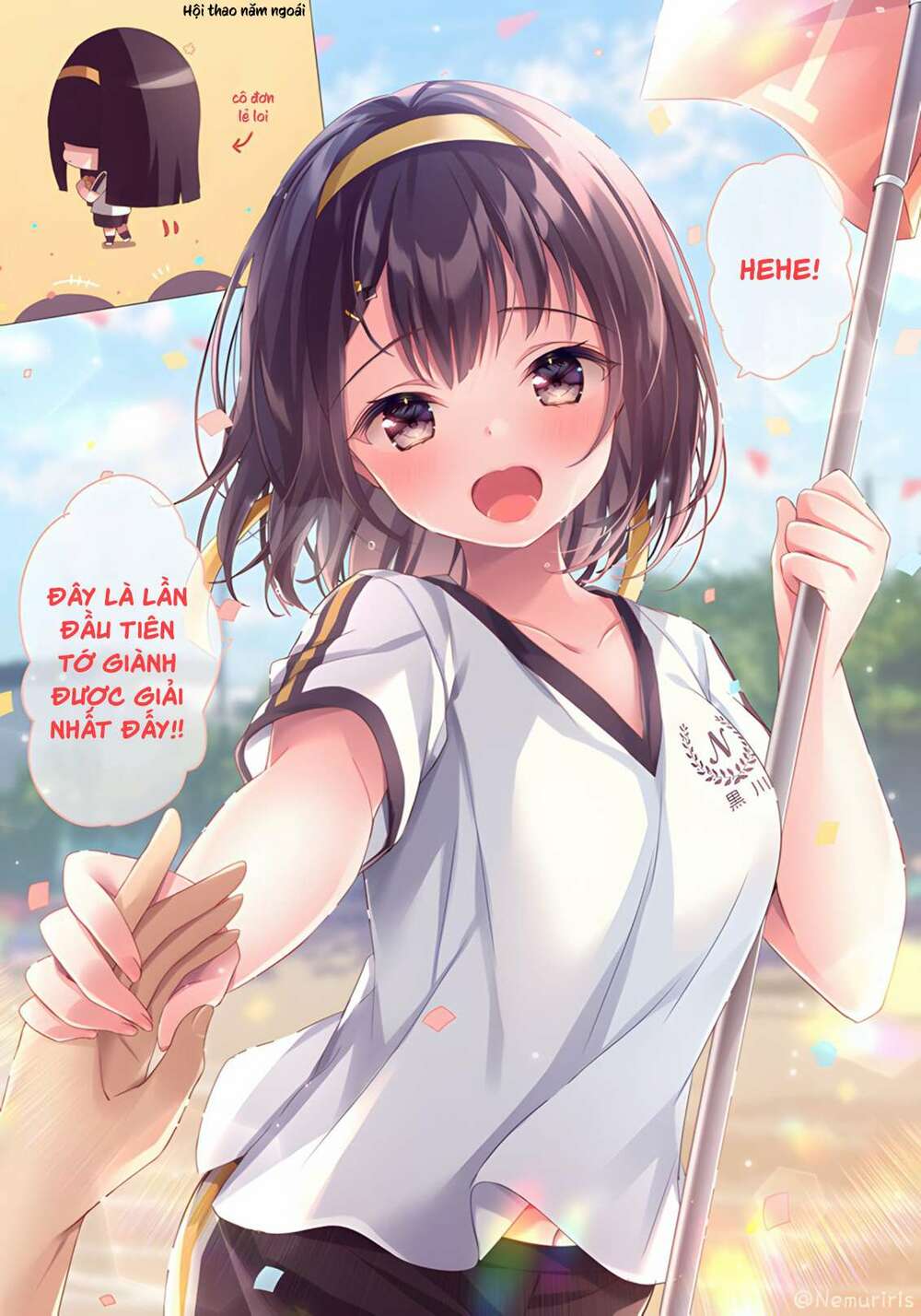 The girl sitting next to me chapter 6 - Trang 1
